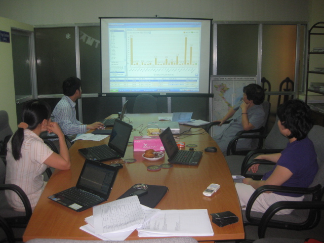  Tập huấn sử dụng phần mềm nhập dữ liệu Bộ chỉ số đô thị Việt Nam