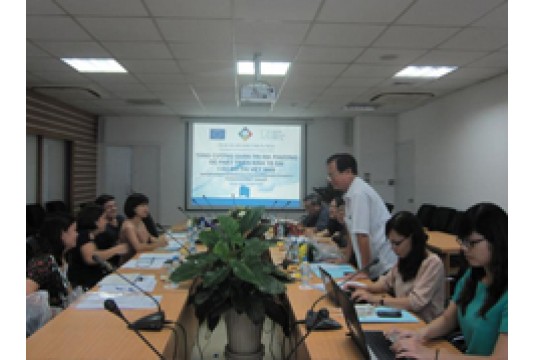 Hội thảo nội bộ Giới thiệu Dự án "Tăng cường Quản trị Địa phương để Phát triển Kinh tế tại các Đô thị Việt Nam”